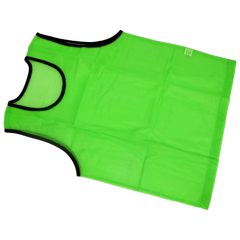 Zielony znacznik treningowy fluorescencyjny obszyty lamówką marki Legend Zielony znacznik treningowy fluorescencyjny obszyty lamówką marki Legend