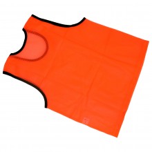 Pomarańczowy znacznik treningowy fluorescencyjny obszyty lamówką marki Legend
