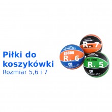 Piłka do kosza BB600 8 paneli niebiesko-pomarańczowa Legend