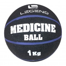 Piłka lekarska 1kg piłka medyczna rehabilitacyjna Legend