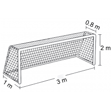 Komplet siatek na bramki do piłki ręcznej |3 x 2m| PE 3mm bezwęzłowa - Legend Sport