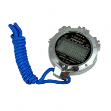 Cyfrowy stoper w metalowej obudowie 10 międzyczasów