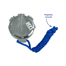 Cyfrowy stoper w metalowej obudowie 10 międzyczasów