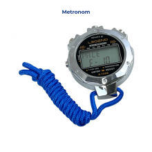 Cyfrowy stoper w metalowej obudowie 10 międzyczasów